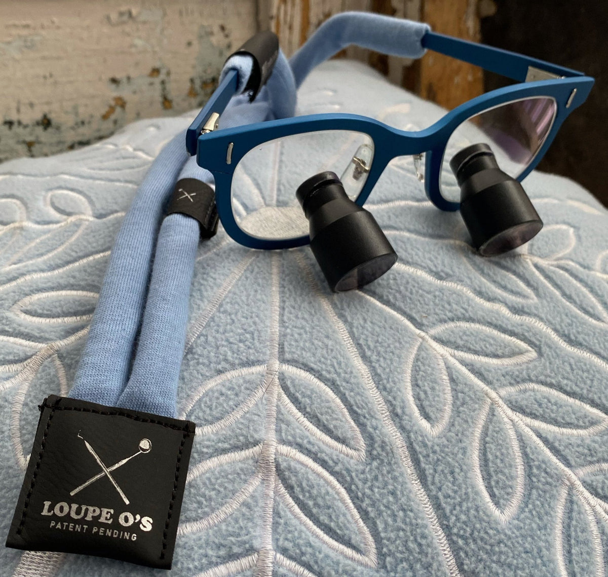 Baby Blue Loupe O's Loupe Strap Loupe O's, Inc.